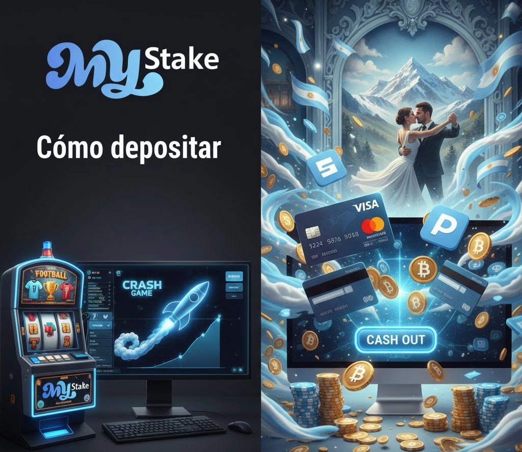Cómo depositar y retirar en el casino Mystake